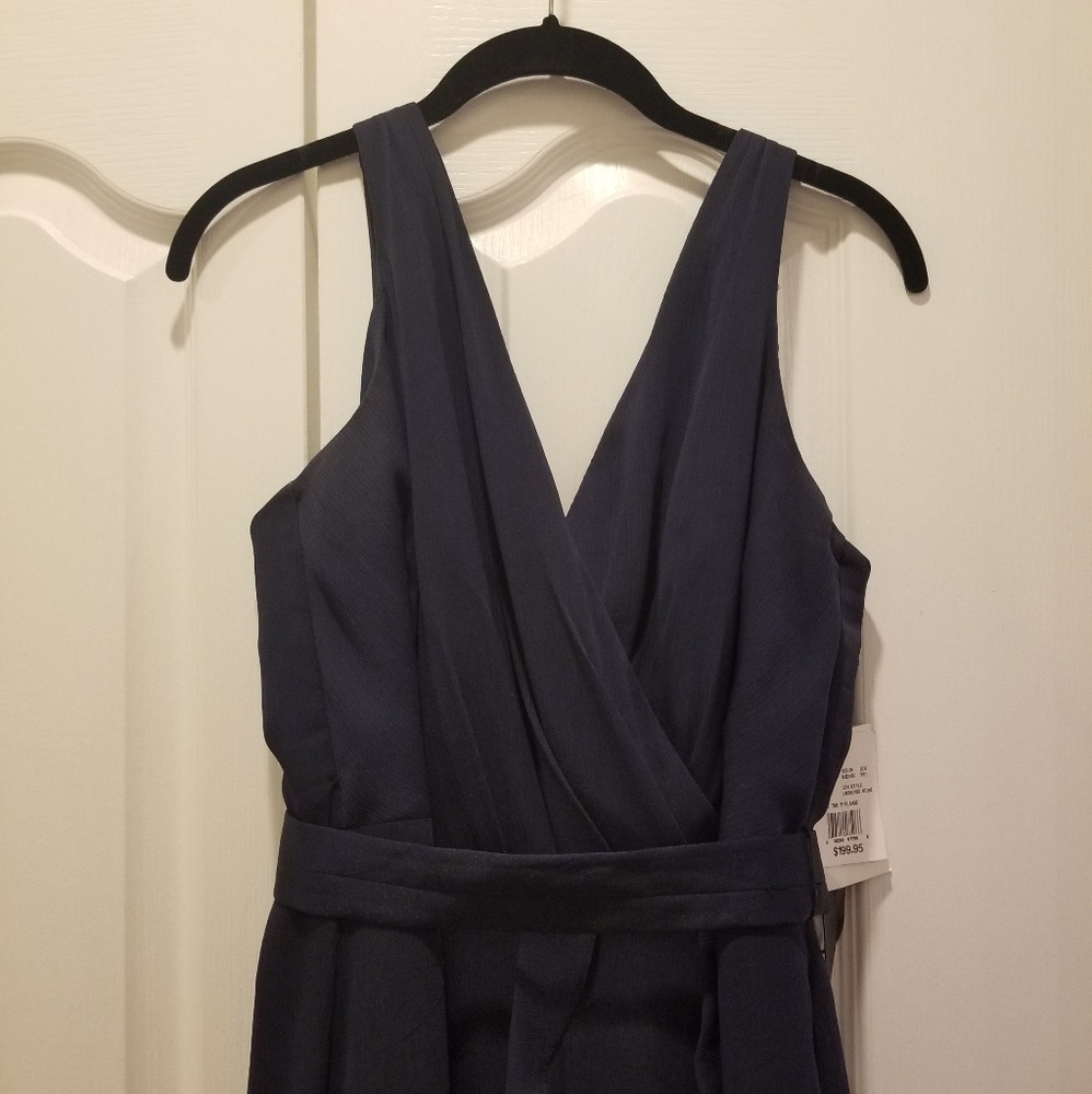 Vera Wang Navy bridesmaids dress gown